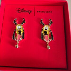 Disney BAUBLEBAR PLUTO Reindeer Christmas Earrings